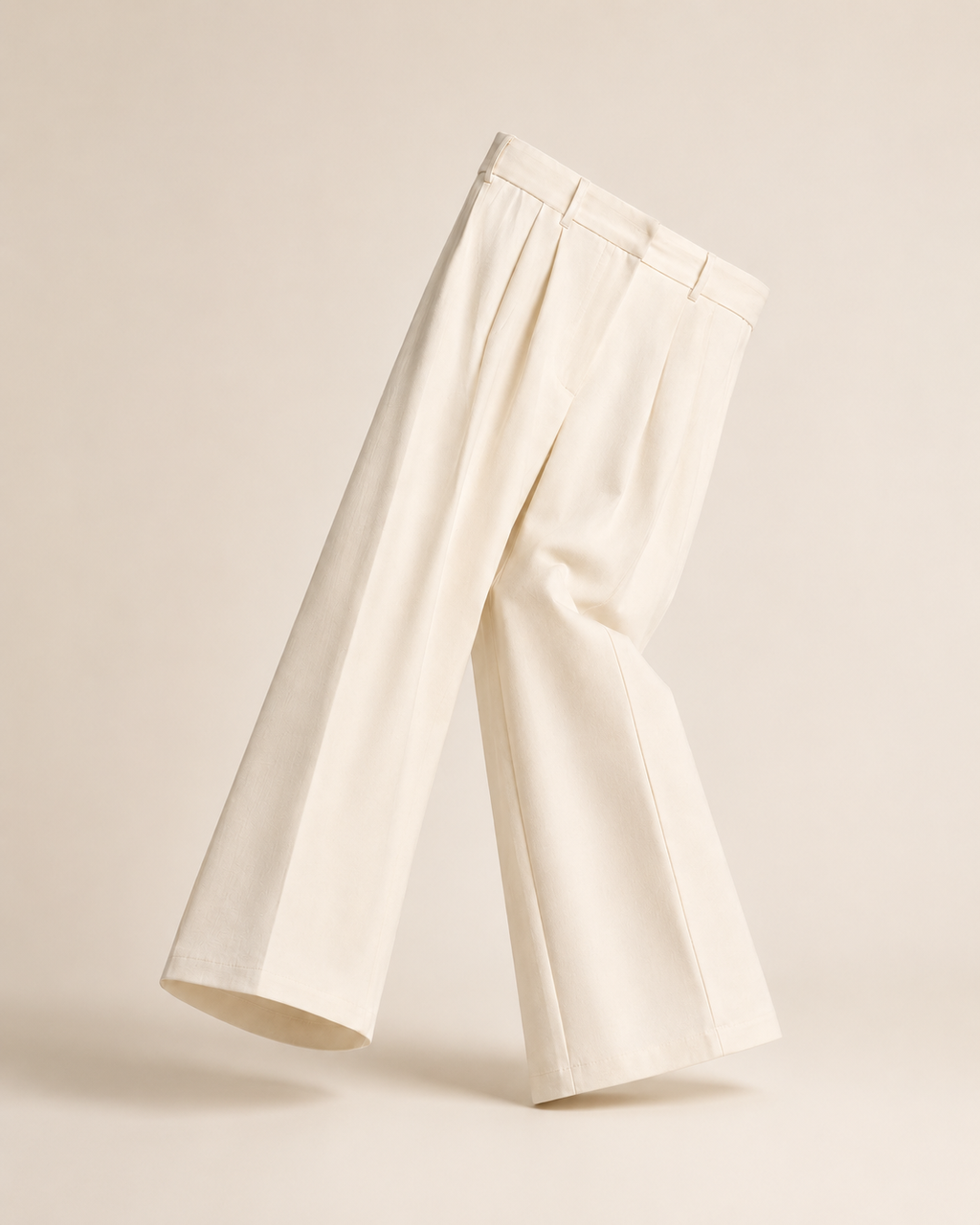 Varenne Tailored Wide-Leg Trousers